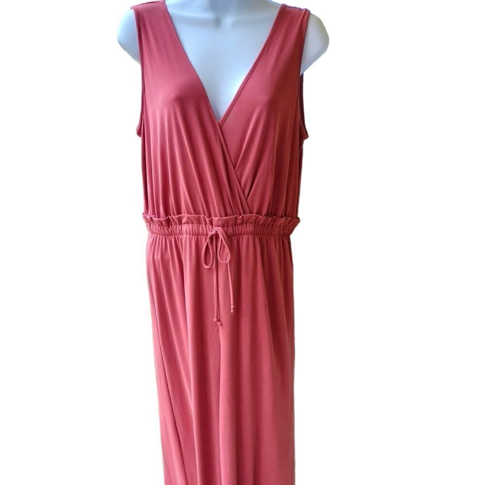 (380) Siena Sky Pink /Mauve Pantsuit size Medium